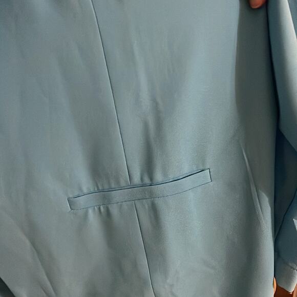 Torrid crepe blazer sky blue - Picture 8 of 9